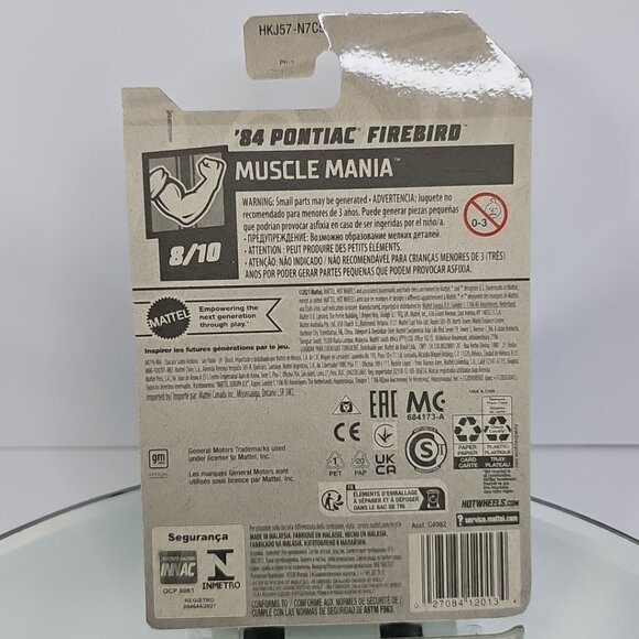 Pontiac Firebird 1984 Hot Bird Hot Wheels Diecast Cars HW Muscle Mania Set Of 3 - Picture 3 of 8